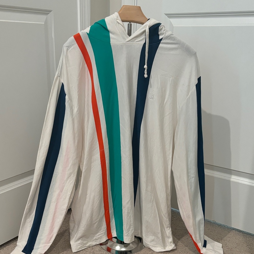 Mens Nautica hooded sweater.